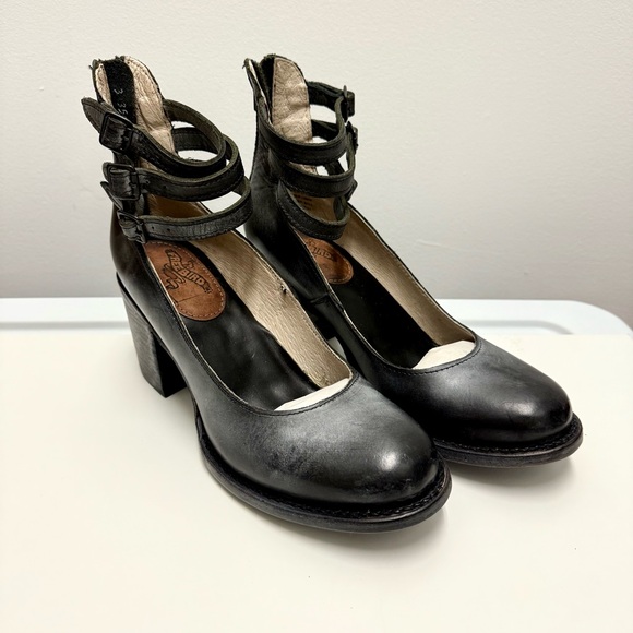 Freebird by Steven Randi Heels Black Leather | Size 9 - Picture 3 of 8